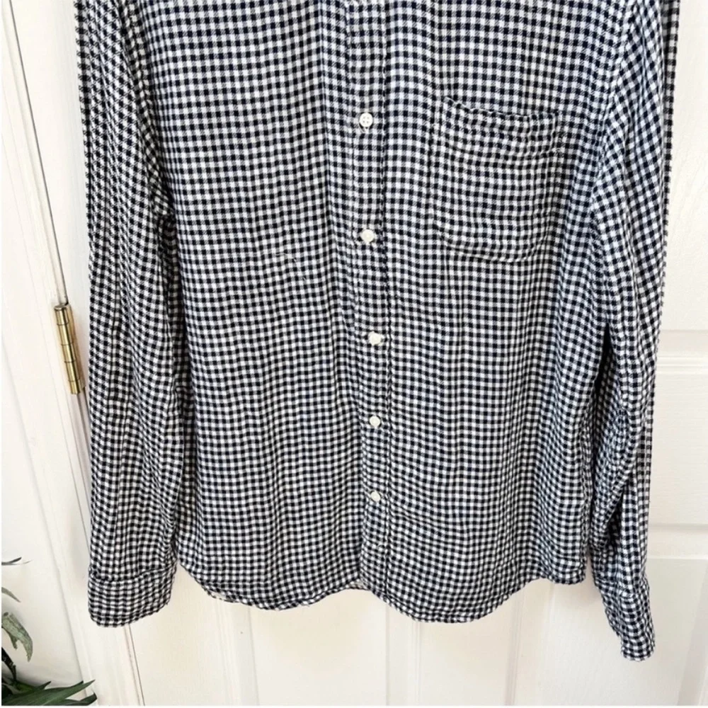 J. Crew Slim Double Weave Shirt Plaid Check
